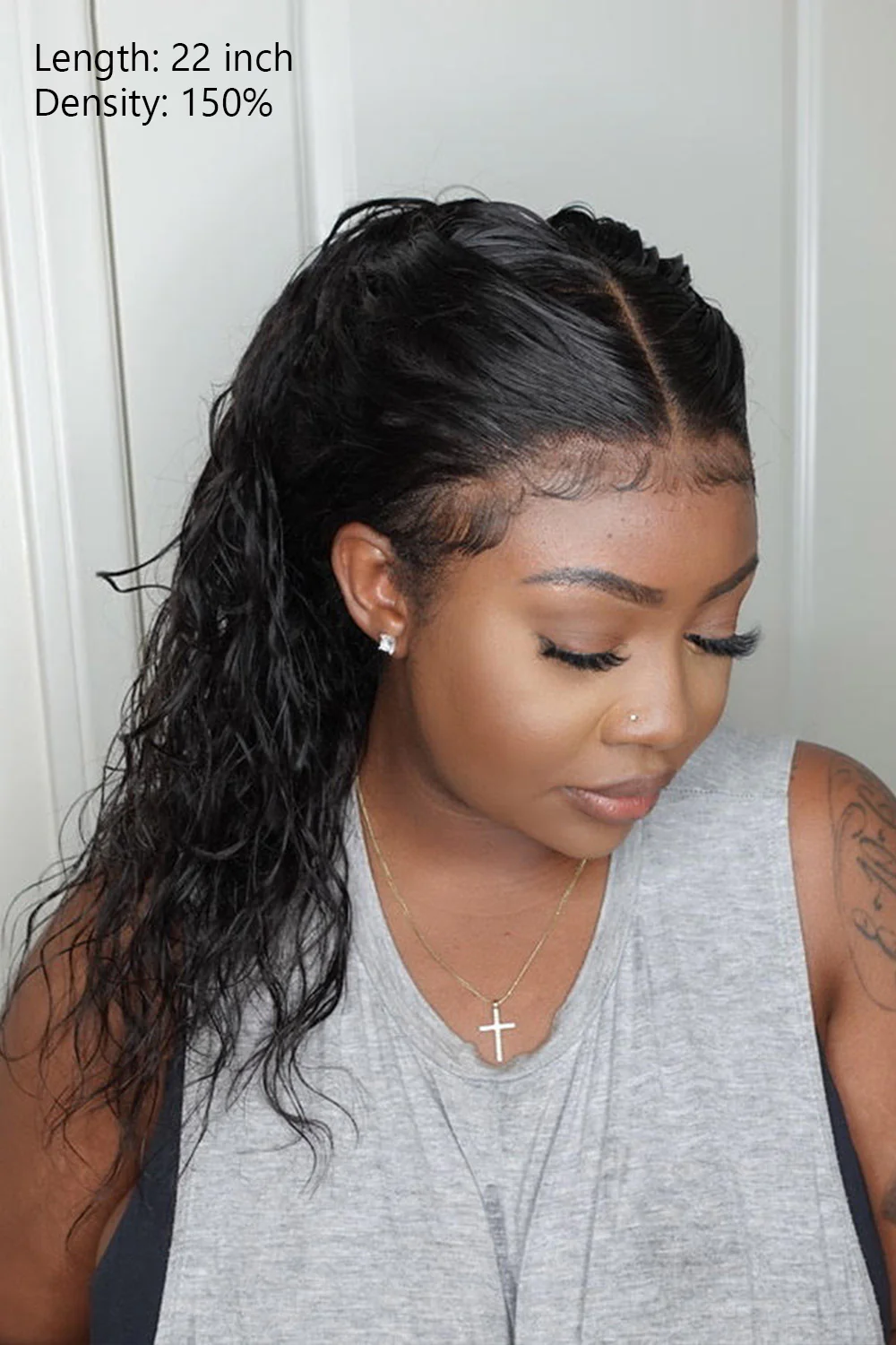 360 Lace Loose Wave Pre Plucked Human Hair 3606 - Image 6