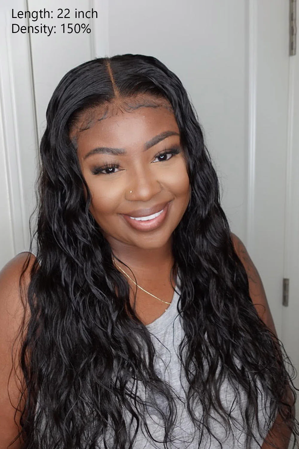 360 Lace Loose Wave Pre Plucked Human Hair 3606 - Image 7