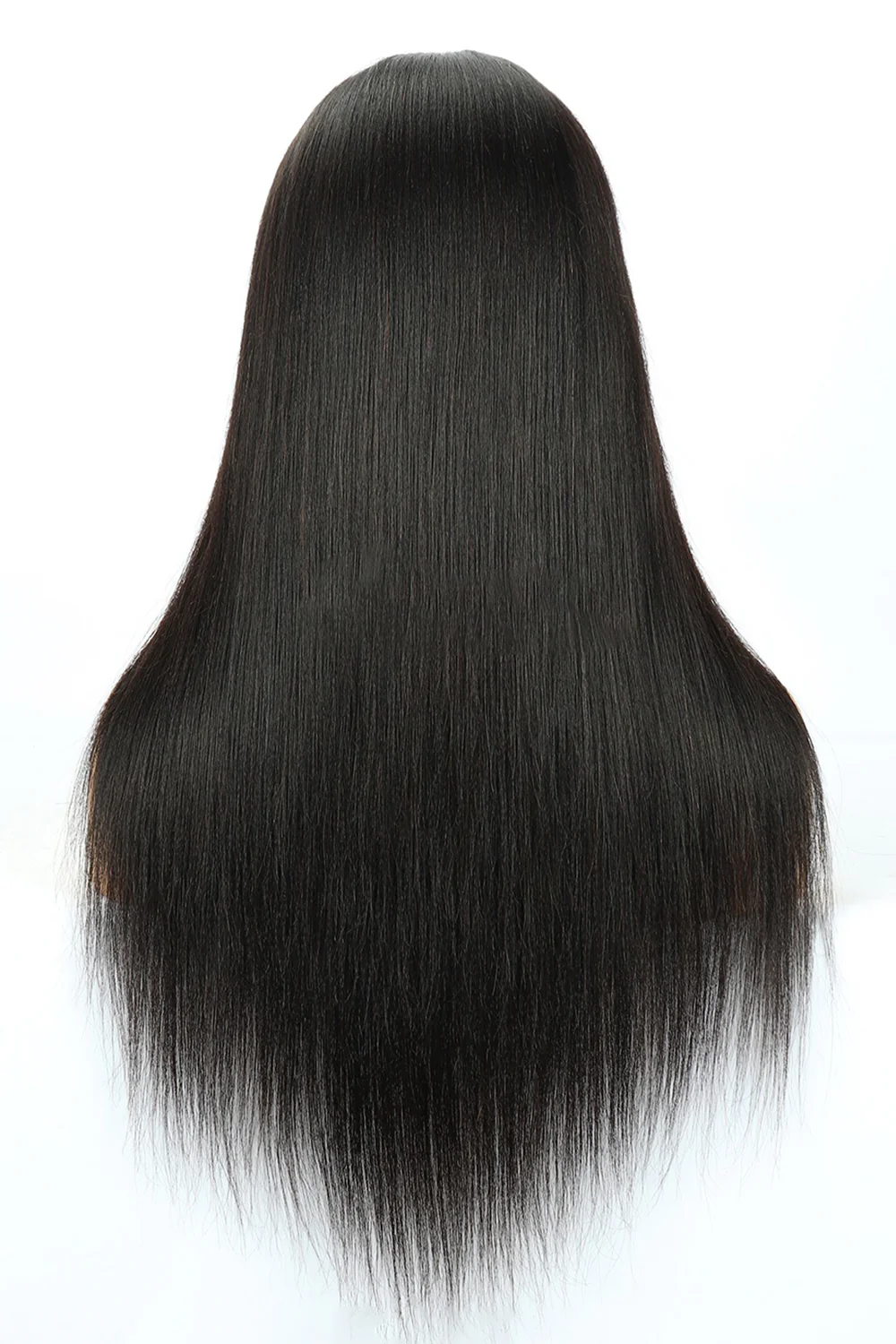 360 Lace Straight Wigs with Bangs Human Hair 3602 - Image 14