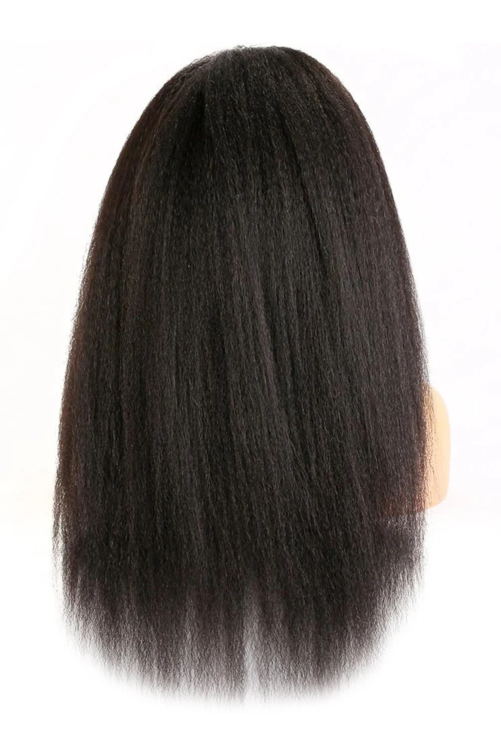 360 Lace Kinky Straight Human Hair Natural Color 3607 - Image 8